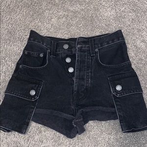 Carmar Denim Black Jean Shorts